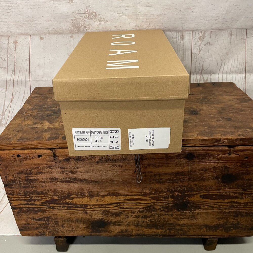 Roam Fuzzy Stripe Stack Flatform Slide Sandals - image 7